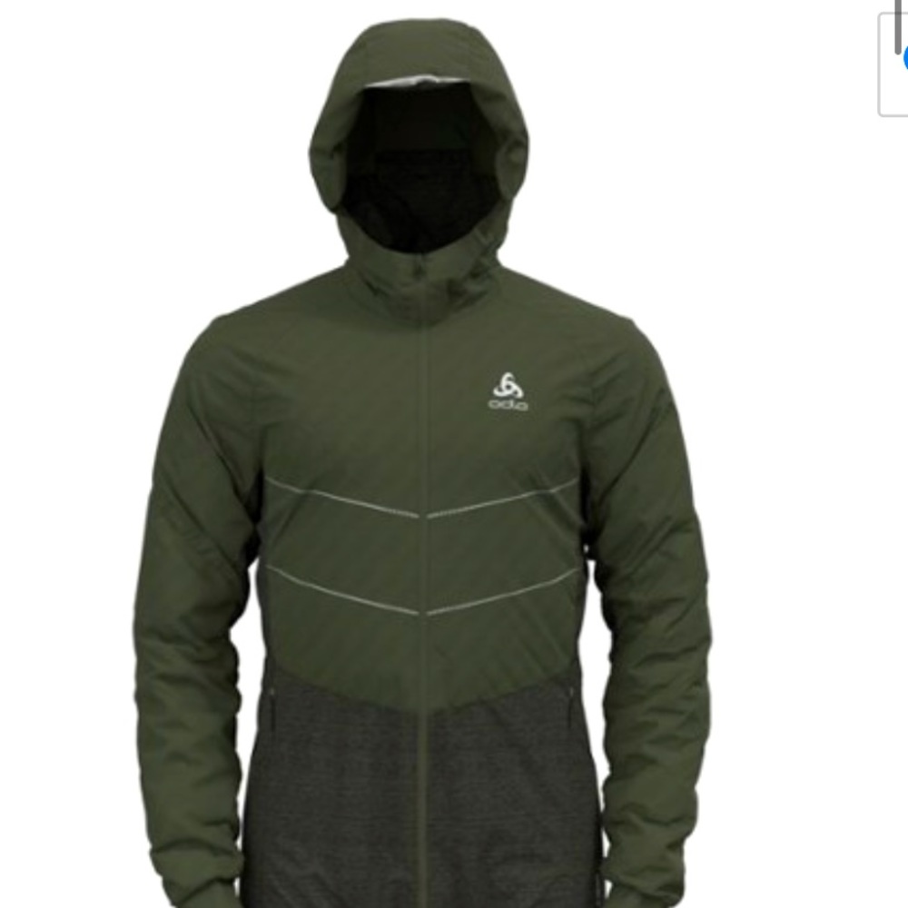 ODLO Jacket run easy S thermic green jacket